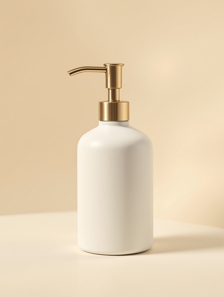 Ceramic Brass Soap Dispenser