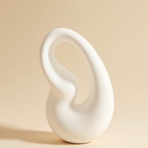 Ceramic Curve Sculpture