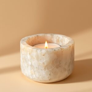 Alabaster Tealight Holder