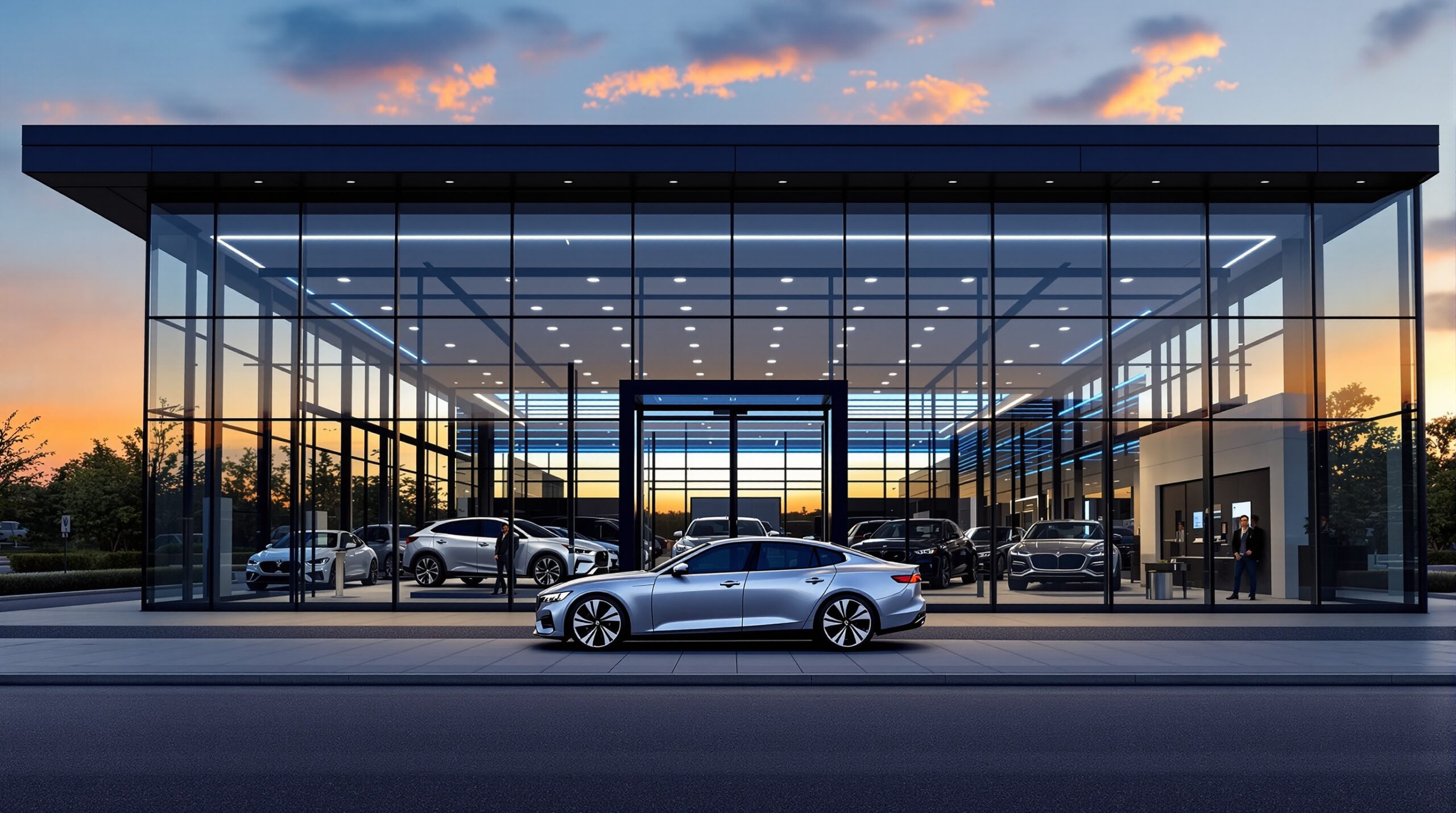 Meridian Motors showroom
