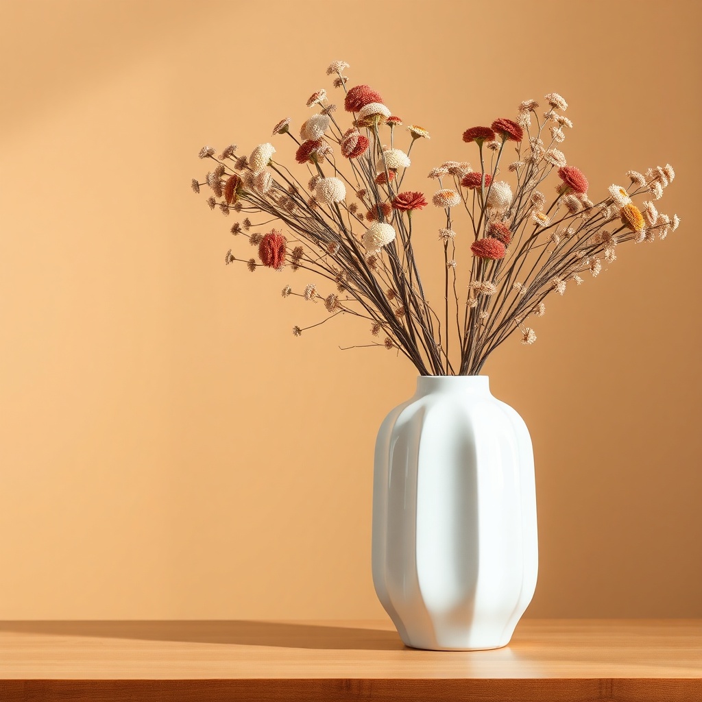 Ceramic Table Vase — Sand