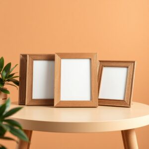 Wooden Photo Frame Set
