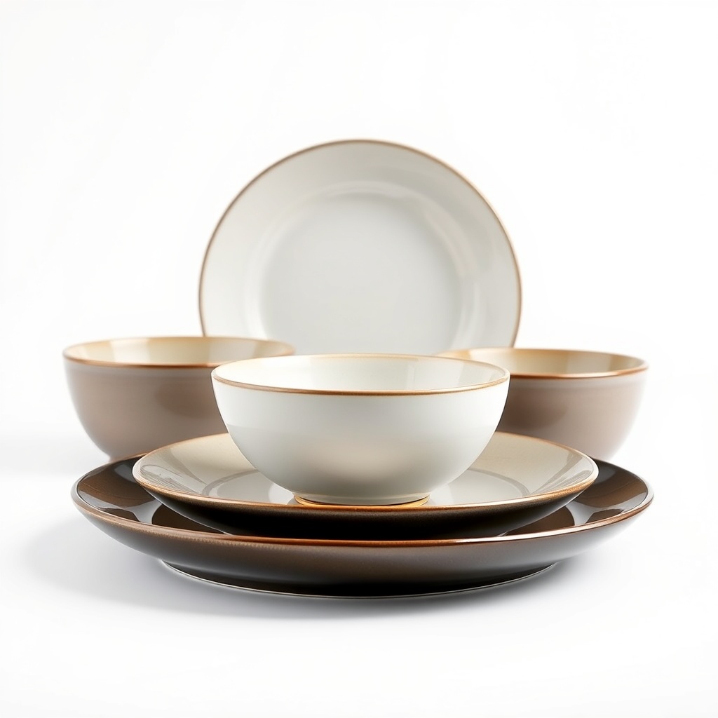 Porcelain Dinner Set (24 Pcs)