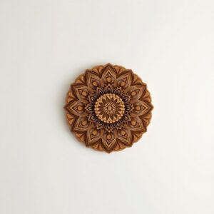 Carved Wooden Wall Art Panel
