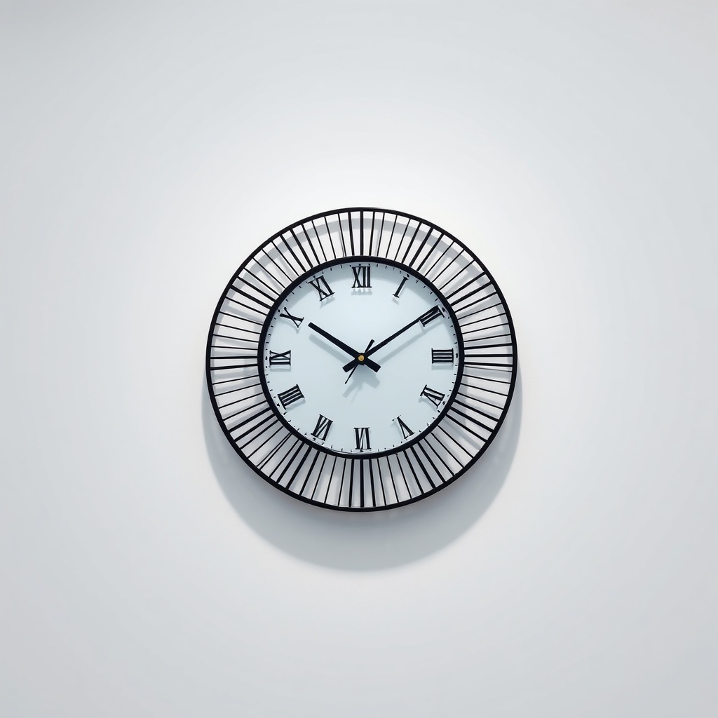 Decorative Wall Clock — Minimal