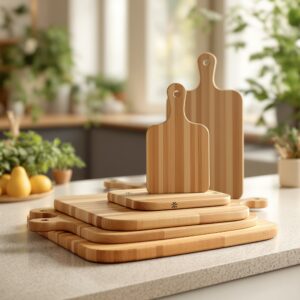 Bamboo Kitchen Board Set